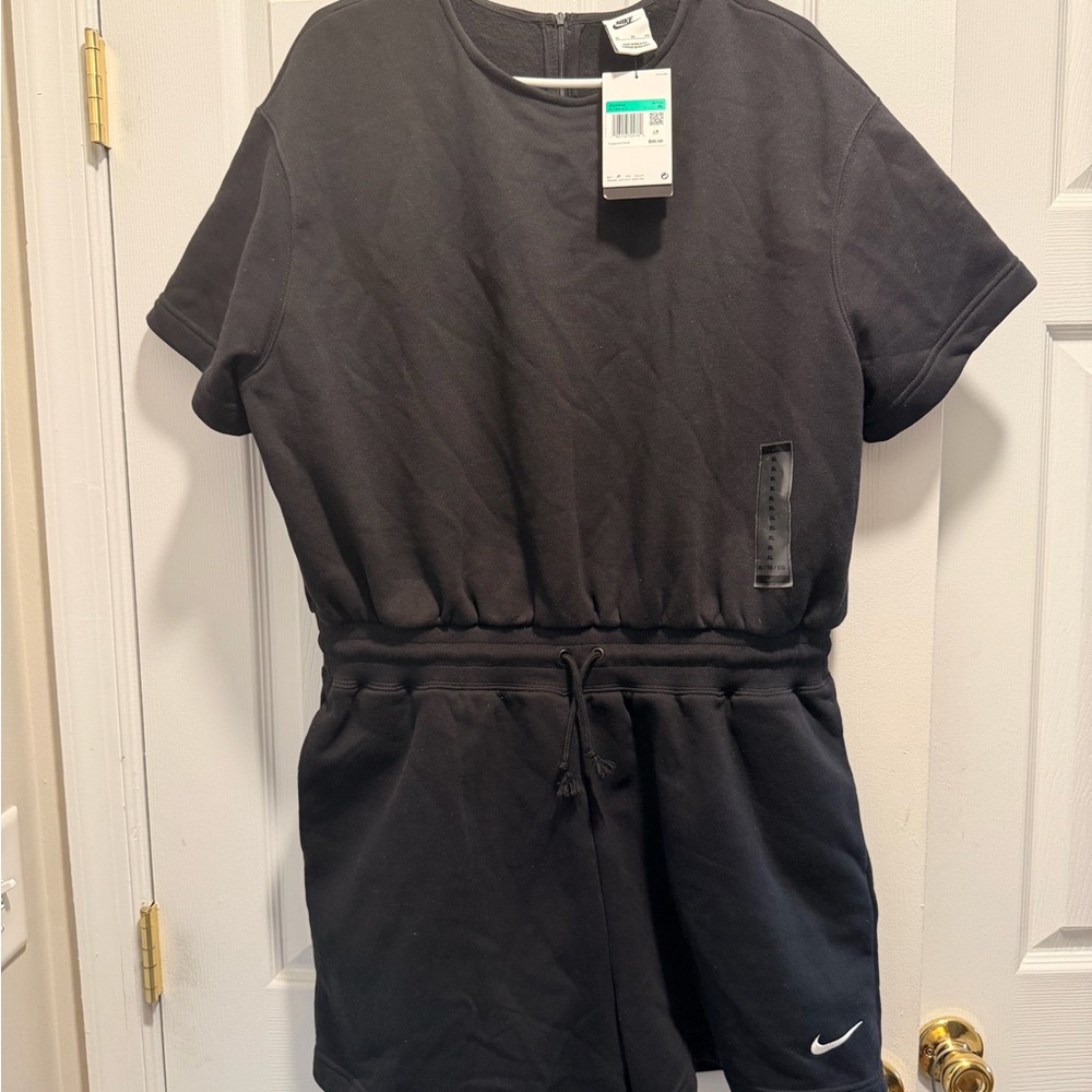 Nike Black Casual Romper